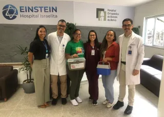 Primeira captação de órgãos no Hospital Ortopédico do Estado da Bahia beneficia dois pacientes à espera de transplante