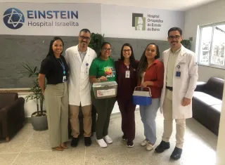 Primeira captação de órgãos no Hospital Ortopédico do Estado da Bahia beneficia dois pacientes à espera de transplante