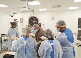 Primeiro transplante de pele do interior da Bahia é realizado no Hospital Clériston Andrade