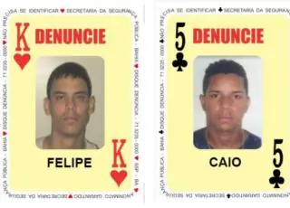 Primos entram no Baralho do Crime