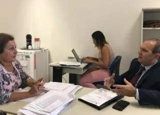 Procurador do Município reuniu-se com a Corregedora Geral do Tribunal de Justiça, em Teixeira de Freitas