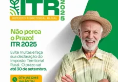 Produtores rurais têm até 30 de setembro para entregar a Declaração do ITR 2025