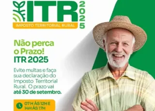 Produtores rurais têm até 30 de setembro para entregar a Declaração do ITR 2025