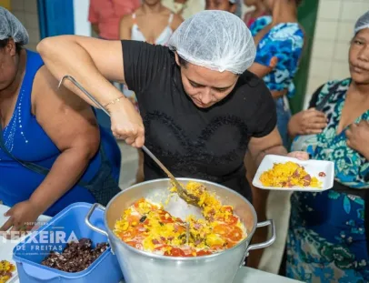 Projeto Caminhando para o Futuro promove oficina de culinária e fortalece aprendizado em Teixeira de Freitas
