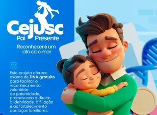Projeto Pai Presente oferece exame de DNA gratuito e apoio ao reconhecimento de paternidade em Teixeira de Freitas