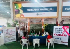 Projeto Saúde na Feira promove diversos atendimentos e serviços no Mercado Municipal de Mucuri e Itabatã