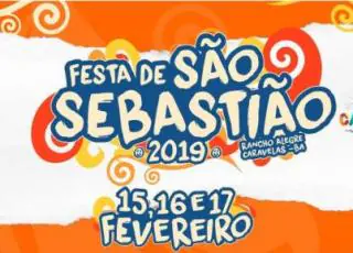 Próximo final de semana tem a Festa de São Sebastião em Rancho Alegre