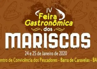 Próximo final de semana tem Feira Gastronômica de Mariscos de Caravelas