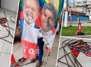 PT aciona Justiça Eleitoral após destruição e furto de propaganda eleitoral em Teixeira de Freitas