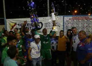Público acompanha final do Campeonato Municipal de Futebol de Teixeira de Freitas