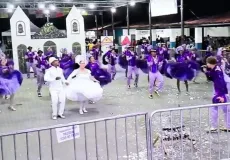 Quadrilhas estilizadas de Alcobaça brilham no maior festival junino do Sudoeste da Bahia