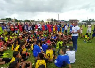 Quatro atletas em observação e outros cinco pré-selecionados na peneira do Bahia em Caravelas