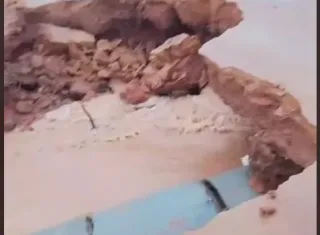 Queda de barreira e cratera interrompem ligação entre Itanhém e Cruzeiro do Sul