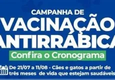 Raiva Zero: Ibirapuã começa campanha de vacinação antirrábica nesta segunda-feira (21)