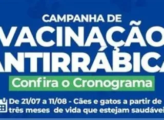 Raiva Zero: Ibirapuã começa campanha de vacinação antirrábica nesta segunda-feira (21)