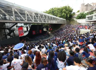 Rede estadual reúne estudantes em aulão preparatório para o Enem 2026