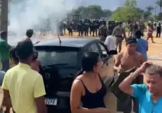 Reintegração de posse em Prado termina em truculência e revolta
