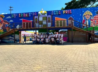 Resgate histórico e inovação: Ornamentação é um show à parte no 38º Arraiá do Água Fria