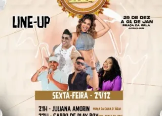 Réveillon em Alcobaça: Festa começa hoje com show de Cheiro de Amor