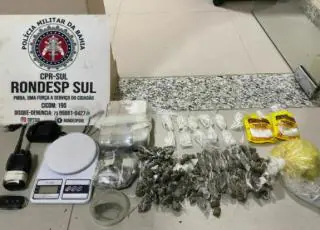 Rondesp prende traficante com grande quantidade de drogas em Eunápolis