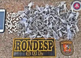 RONDESP SUL APREENDE DROGAS EM TEIXEIRA DE FREITAS-BA.