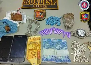 RONDESP SUL apreende entorpecentes em Eunápolis