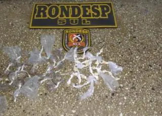 RONDESP SUL E 87° CIPM prende suspeito de homicídio com drogas no Liberdade II em Teixeira
