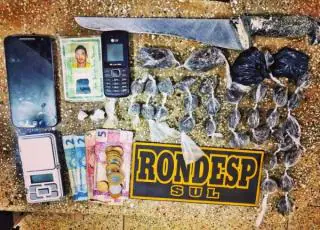 RONDESP SUL prende dois homens com drogas no Colina Verde