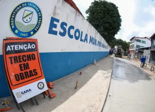 Rua Maurício de Nassau no bairro Vila Caraípe é pavimentada pela prefeitura de Teixeira