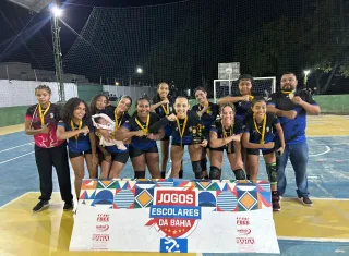 Rumo ao Tri: Alunas do Colégio John Kennedy de Nova Viçosa buscam mais um título nos Jogos Escolares da Bahia