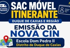 SAC Móvel Itinerante realiza emissão da nova Carteira de Identidade Nacional no distrito de Duque de Caxias