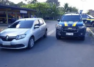 Sandero roubado e vendido irregularmente em site de compras é recuperado pela PRF em Itabuna