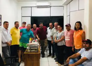 Sandro Regis  participa de reunião com diretoria do Sindicato Rural de Ipiaú
