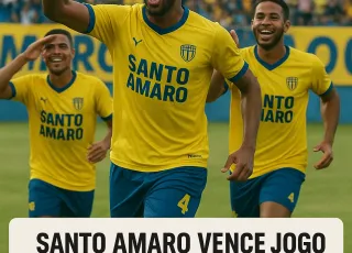 Santo Amaro larga na frente e vence jogo de ida da final do Intermunicipal 2025