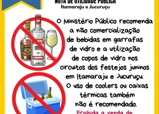 São João 2025: PM emite Nota de Utilidade Pública com regras de segurança para foliões de Itamaraju e Jucuruçu