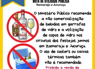 São João 2025: PM emite Nota de Utilidade Pública com regras de segurança para foliões de Itamaraju e Jucuruçu