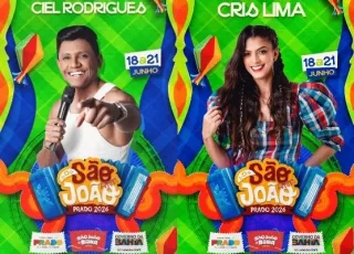 São João de Prado confirma Ciel Rodrigues e Cris Lima e reforça programação com grandes nomes da música