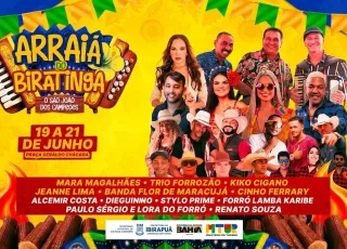 São João dos Campeões: Prefeitura de Ibirapuã anuncia atrações do Arraiá do Biratinga