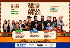 São João que move multidões: veja a programação oficial do 38º Arraiá do Água Fria