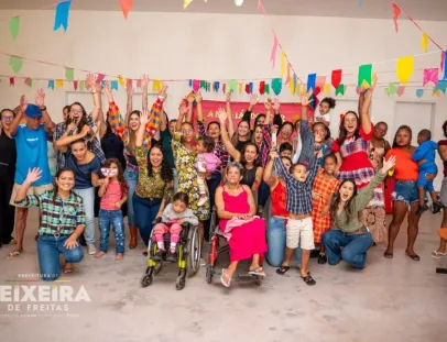 São João transforma rotina do CER IV com programação especial para pacientes e familiares