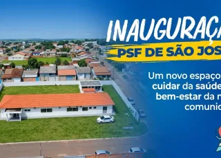 São José de Alcobaça ganha novo PSF e inauguração acontece no dia 25 de setembro