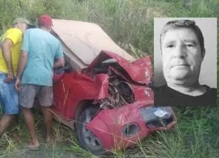 Sargento da reserva morre em acidente na BA -284 em Jucuruçu