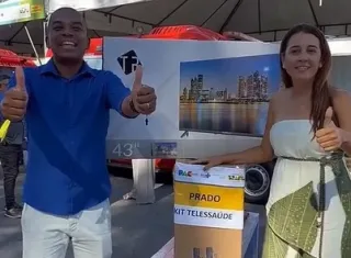 Saúde de Prado ganha reforço tecnológico com entrega de Kits de Telessaúde em Salvador