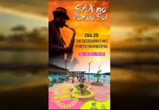 Sax no pôr do sol: Uma tarde musical no Porto Municipal de Nova Viçosa
