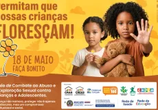 Secretaria de Assistência Social de Mucuri lança campanha “Permitam que nossas crianças floresçam” em defesa da infância e da adolescência