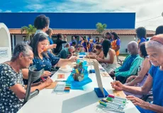 Secretaria de Assistência Social realiza ação especial no Lar dos Idosos do Prado