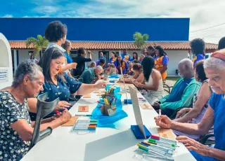 Secretaria de Assistência Social realiza ação especial no Lar dos Idosos do Prado