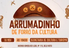 Secretaria de Cultura e Turismo realiza Arrumadinho de Forró nesta terça (18), em Teixeira de Freitas