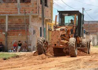 Secretaria de Projetos realiza obras em espaços públicos de Teixeira de Freitas