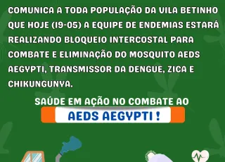 Secretaria de saúde de Lajedão promove ação de combate ao mosquito  Aedes aegypti com carro fumacê em Vila Betinho